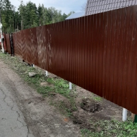 Забор из Профнастила